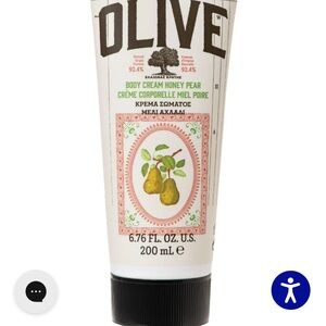 Brand new Unopened by Korres Olive Body Cream with Honey Pear